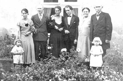 092 0019 Hochzeit von Marie Donnerstag geb Lansberger