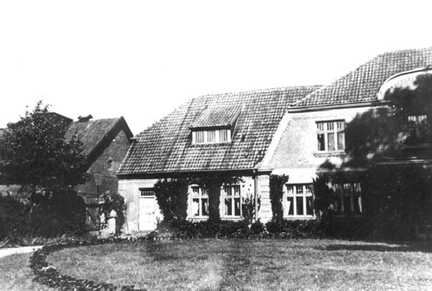 092 0025 Ortsteil Popehnen das Gutshaus von der Hofseite gesehen