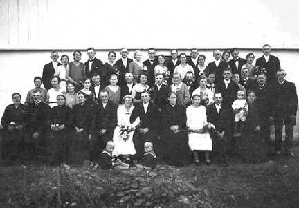 094 0084 Hochzeit von Wilhelm Anskeit und Anna geb Karp Anna Karp ist die Schwester von Ida Adomeit