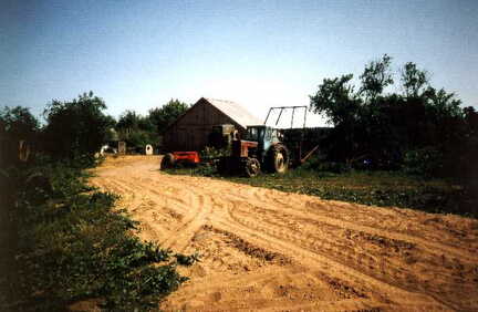 096 1004 Der heutige Dorfeingang von Schorkenicken im Jahre 1992