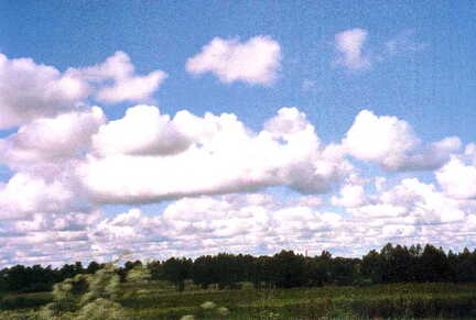 096 1012 Ostpreussischer Himmel ueber Schorkenicken im Jahre 1994