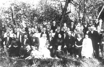 097 0001 Hochzeit von August und Frieda Glang geb Behrendt am 10 Juni 1927 in Sechshuben