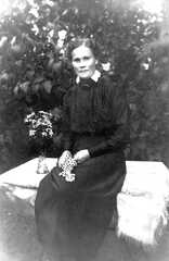 097 0024 Lina Knorr am 17 08 1917