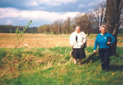 099 1003 Skaten 1992 Hier war die Einfahrt zum Hof Wowries
