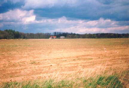 099 1005 Blick auf das Anwesen von Otto und Martha Schlefereit in Skaten