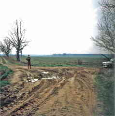 099 1013 Skaten 1992 Hier war die Auffahrt zum Hof Wowries