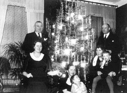 104 0022 Weihnachten 1937 in Stobingen bei der Familie Smelkus