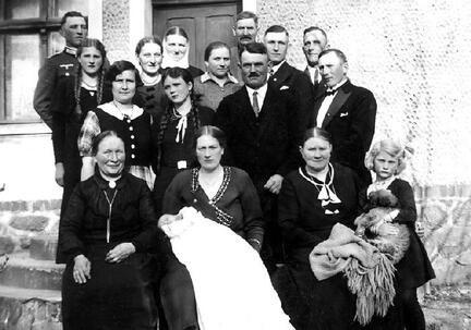 104 0103 Taufe des Hoferben Gerhard Klein 1935