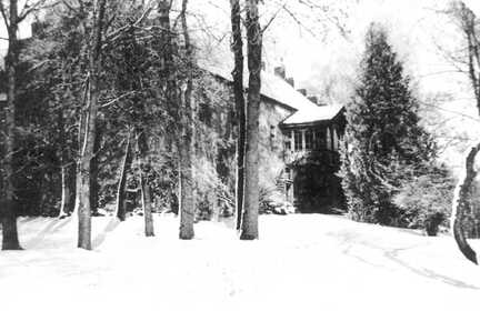 106 0013 Der winterliche Park des Gutes Taplacken