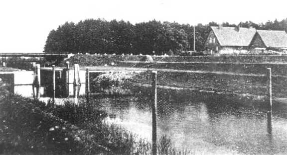 106 0028 Die Schleuse im Pregel bei Taplacken