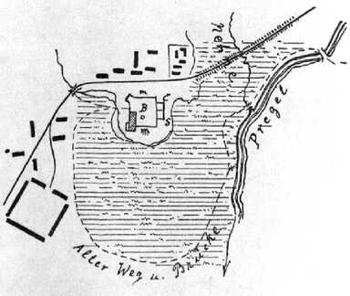 106 0059 Lageplan der Taplacker Burg