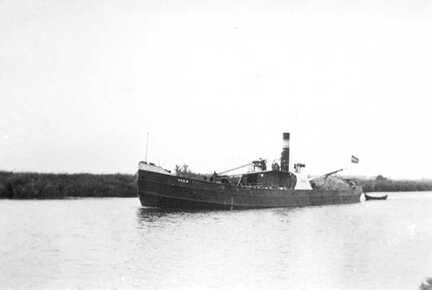 109 0010 Das Motorschiff Ella auf dem Pregel