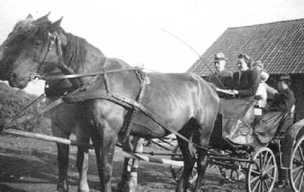 110 0059 Warnien 1943 Die Familie Werner aus Wehlau wird zum Zug gefahren