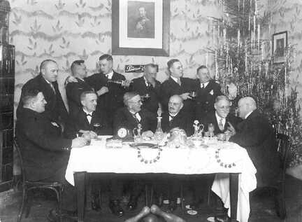 111 0030 Die Kegelclub Weihnachtsfeier 1931 in Wehlau