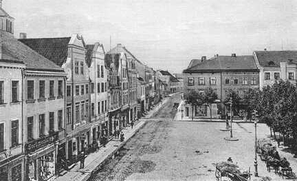 111 0042 Wehlau Markt und Kirchenstrasse