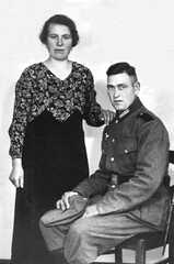114 0005 Karl Rietenbach aus Wilkenhoehe mit seiner Frau