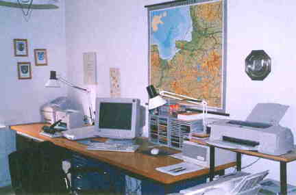 590 1010 Der Arbeitsplatz des Redakteurs der Kreisgemeinschaft Wehlau Hans Schlender