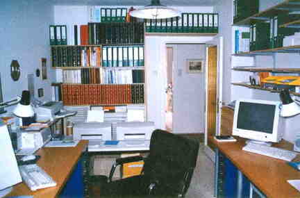 590 1011 Das Arbeitszimmer des Redakteurs der Kreisgemeinschaft Wehlau Hans Schlender