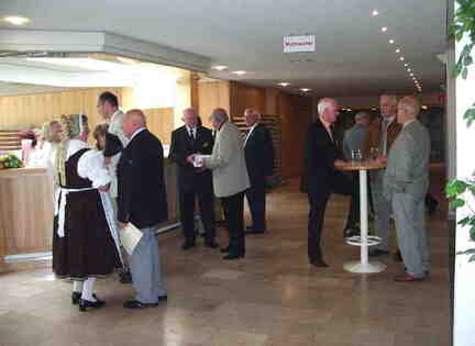 590 1051 50 Jahre Patenschaft Diepholz Wehlau Syke 27 08 2005 der Empfang des Landkreises Diepholz