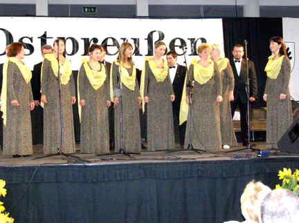 902 1059 Regionaltreffen 2009 Neubrandenburg ein russischer Damenchor aus Gumbinnen