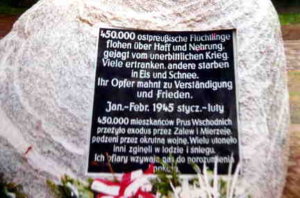 905 1670 Ostpreussenreise 2007 Der deutsch polnische Gedenkstein in Frauenburg