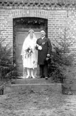 116 0039 Hochzeit im Waldhaus am 03 November 1929 Hans und Anna Bessel