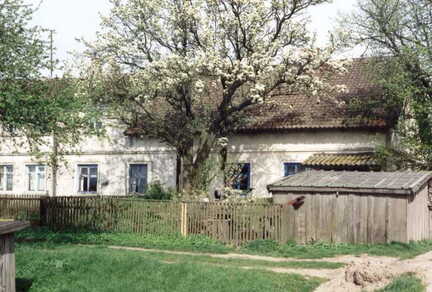 116 1006 Zohpen 1992 Dieses Haus gehoerte zum Gut Romeike