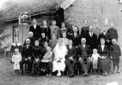 036 0010 Hochzeit Fritz Kamp mit Grete Weiss